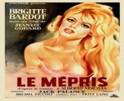 contempt starring brigitte bardot art print movie poster digital gicleacutee print 332 jpgv1589480231 from vintage rep film