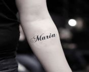 small maria lettering temporary tattoo design idea inner arm jpgv1567661776 from maria tattoo