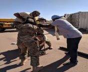 635th mms assists chadian air force to overcome windstorm damage to aircraft from mms force