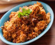 andhra style vegetarian biryani with soya chunks recipe is .jpg from andhra 16