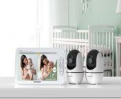 bonoch launched latest 7 inch 720p dual camera video baby monitor jpgpmedium600 from bonovh