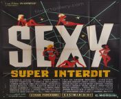 sexy super interdit prohibited sex vintage movie poster original french 1 panel 47x63 4486 e4d8a0b1 6e25 4965 a7f7 a849c607862b jpgv1665741752 from super sex movie poster jpg