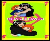 ben 10 kevin x gwen by kikikun.png from kevin with gwen x