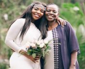 dela and her mum on her wedding.jpg from kenyan married mom