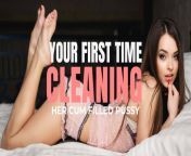 your first time cleaning min.jpg from cuckold cleanup creampie sperm pus