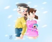 nobita and shizuka loveteam by alvyn88 dahgryd.jpg from doremon cartoon nobita and shizuka fucking sextwist pussi