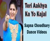 teri aakhya ka yo kajal mane kare se gori ghayal sapna choudhary stage dance videos.jpg from kajal vides