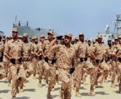 soldiers of the libyan national army parade with their military pick up vehicles during the graduation ceremony of new batch of the libyan navy special forces the mediterranean sea port of trip 28229.jpg from libyan