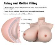 s z cup huge boobs realistic silicone breast forms breastplate for crossdresser2.jpg from big boob shaking