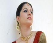 charu arora exposiing her hot assets in low neck blouse with out pallu.jpg from mallu masala sexy thigh