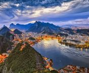light cityscape rio de janeiro brazil hd.jpg from brazille