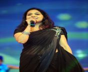 singer sunita black saree 2.jpg from sunita loura