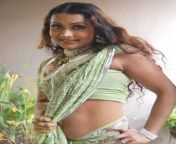 anusha damayathi in green saree.jpg from sl sinhala actress r