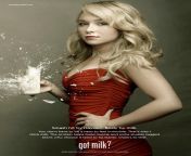 hayden panettiere got milk.jpg from sexy ad