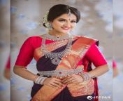 tamil tv actress vj chitra stills in traditional saree 281129.jpg from tamil actress vj