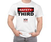 official wwmm safety third t shirt.jpg from wwmm se