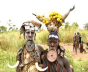 surma tribe lip plates 1.jpg from africans