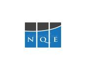 nqe letter logo design white background creative initials concept 247340755.jpg from nqe