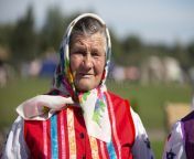 belarus lyakhovichi city festival old slavic woman national dress russian granny scarf old slavic woman national dress 198402427.jpg from granny russan