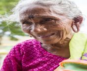 editorial illustrative image portrait smiling sad senior indian woman pondicherry tamil nadu india april traditional costume 82896345.jpg from tamil grandma and