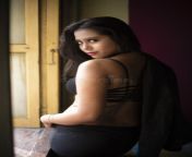 fashion portrait young indian bengali brunette woman black inner wear western jacket standing front window studio 171084756.jpg from sexy hot bangla desi