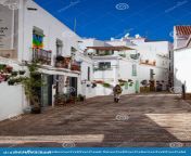 tourists main street nerja spain cordoba february resort town along southern s costa del sol boasts nearly miles 246827978.jpg from www xbd comvillage ra