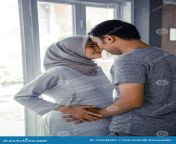 husband wife muslim kissing each other home 153344205.jpg from hijab women sex husband in