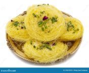 indian traditional sweet food desi ghee ki pheni also know as sutarfeni firni seviyan laccha feni fini maid maida sugar 195472910.jpg from feni ki