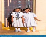 puttaparthi andhra pradesh india july two little indian girl school uniform vertical copy space text 98678721.jpg from 10 class indian school gail sex