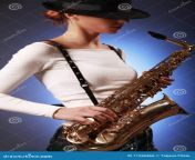 sax focus 11566866.jpg from woman sax with