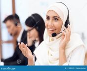 arab woman works call center arabian works office arab women works call center arabian works office as 111033323.jpg from vidéo call arab