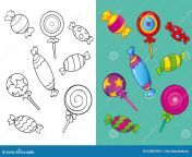 coloring book different sweet candies vector illustration set page kids 62856784.jpg from nextpage inha bobas sexy video downloadmalaysia ustazah7up 2015 new