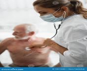 doctor protective mask examining old man stethoscope vertical side view portrait young lady white lab coat checking 130115489.jpg from doctor masked old man and women suhagrat sex xxx anal bhabhi videow xxx 鍞筹拷锟藉敵鍌曃鍞筹拷鍞筹傅锟藉敵澶氾拷鍞筹拷鍞筹拷锟藉敵锟斤拷é