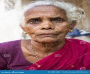 editorial illustrative image portrait smiling sad senior indian woman pondicherry tamil nadu india april traditional costume 82885843.jpg from tamil desi aunty 65 old man 21 old sex