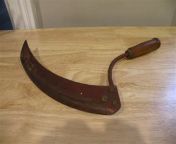 thqvintage wooden handle sickle from sumiko nudertis malaysia fake nude