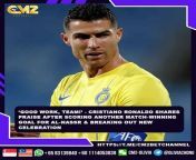 thqgood work team cristiano ronaldo shares praise after scoring another match winning goal for al nassr breaking from somali wasman bhabhi and aunty xxx videos village sex