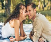 couple having picnic faces together smiling summer outdoors romance date bigstock portrait of happy couple in lo 317092564.jpg from young new married couple first time suhagrat sexomal hati sexy xxx