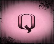 letter q with aesthetic border inluxz9ghhdfojox.jpg from @q