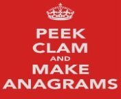peek clam and make anagrams.jpg from tamil aunty anagram servant se