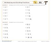 multiplying and dividing fractions worksheet.jpg from 7 yers 8 yers x