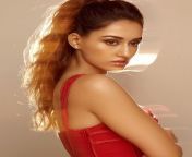 disha patani turns up the heat in lace corset red top and nude glam 1.jpg from nude disha p