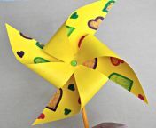 summer paper windmill step 6.jpg from how to make paper windill kide windill kide