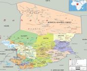 political map of chad.gif from tchad