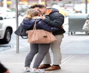 scarlett johansson kisses romain dauriac outside her hotel in new york 6.jpg from scarlett johansson kissing