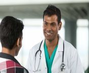indian doctor talking a patient.jpg from indian doctor and patient force