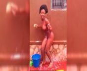 naked video of joy bathing outside in daylight.jpg from naked nigerian bathing