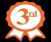72440 3rd third place award ribbon stickers and labels.png from 3rd