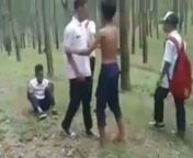 heboh video pelajar smp dikeroyok teman sebayanya di hutan pohon karet karanganyar.jpg from pelajar dirogol dalam hutan