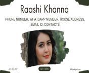 raashi khanna phone number 780x470.jpg from tamil aktar skilald tamil actor seetha sex imageww