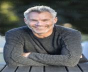 portrait of gray haired man smiling and leaning on outdoor table with crossed arms massachusetts usa aurf07233.jpg from and man vdosx usa video